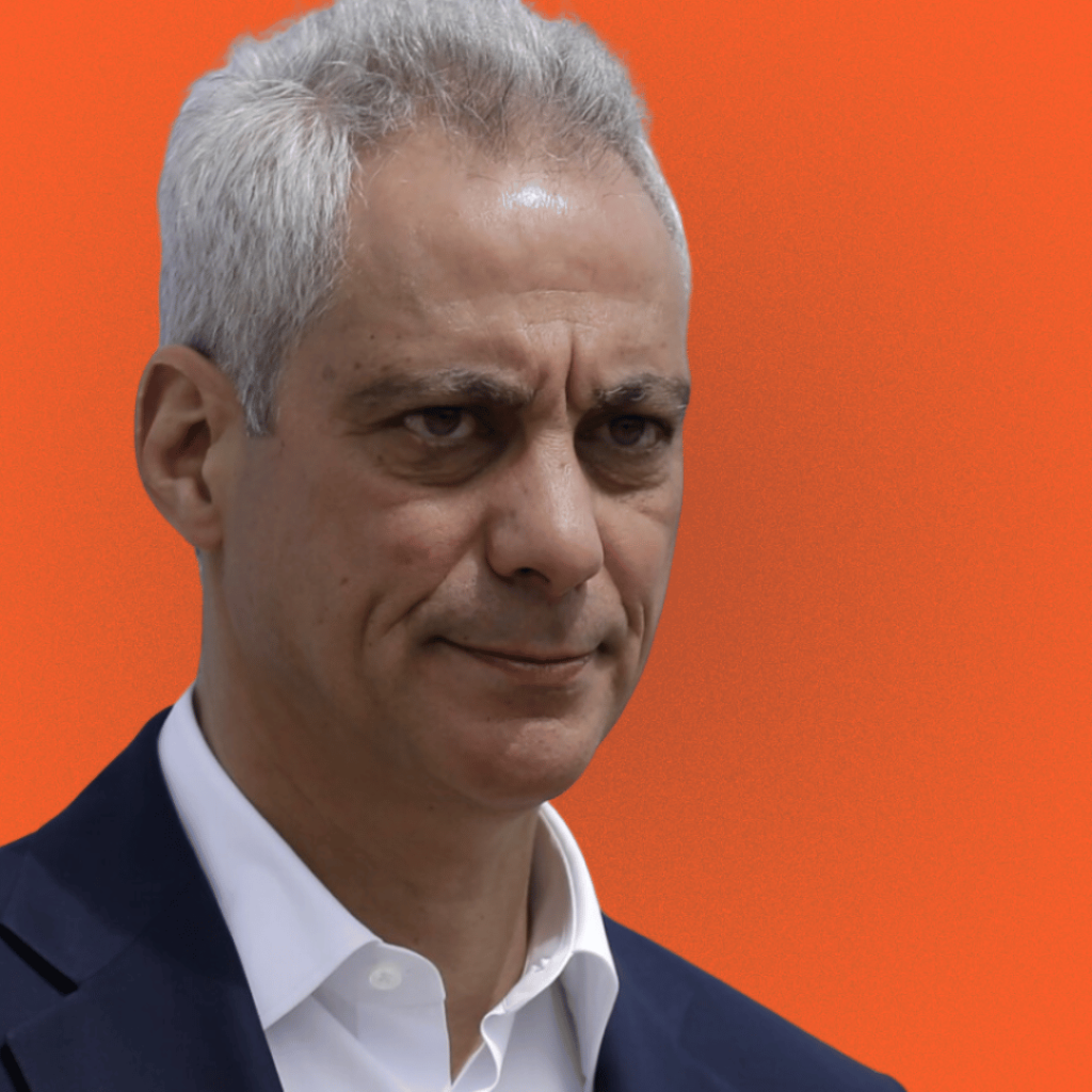 Former Chicago Mayor, Rahm Emanuel.